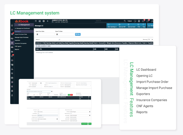 LC Management system